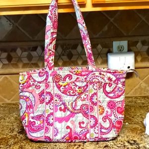 Vera bradley paisley large purse